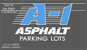 A1 Asphalt Parking Lot Paving Logo